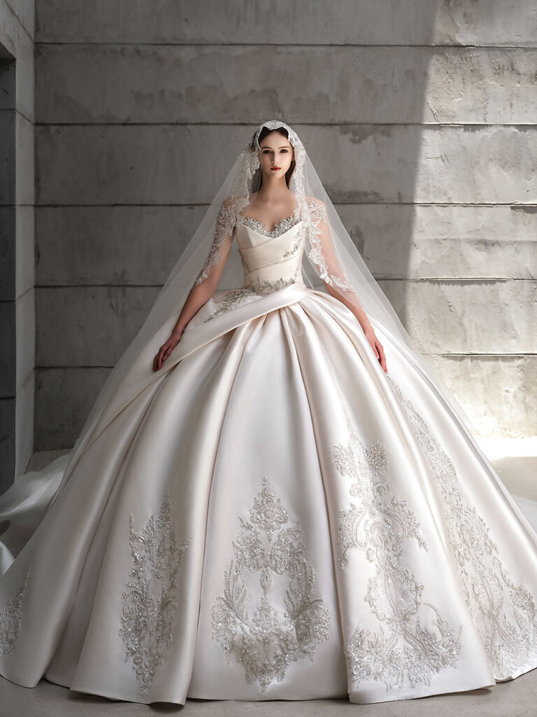 sposa royal wedding dress back view - Sydney bridal shop
