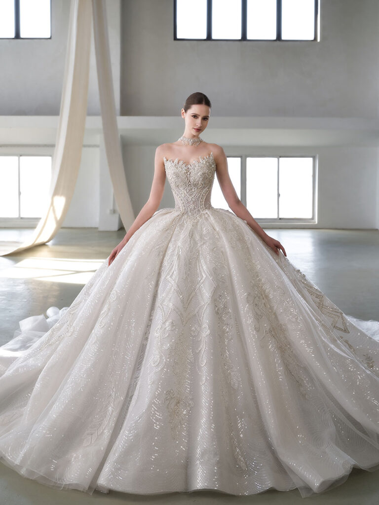 wedding dress Australia collection front detail