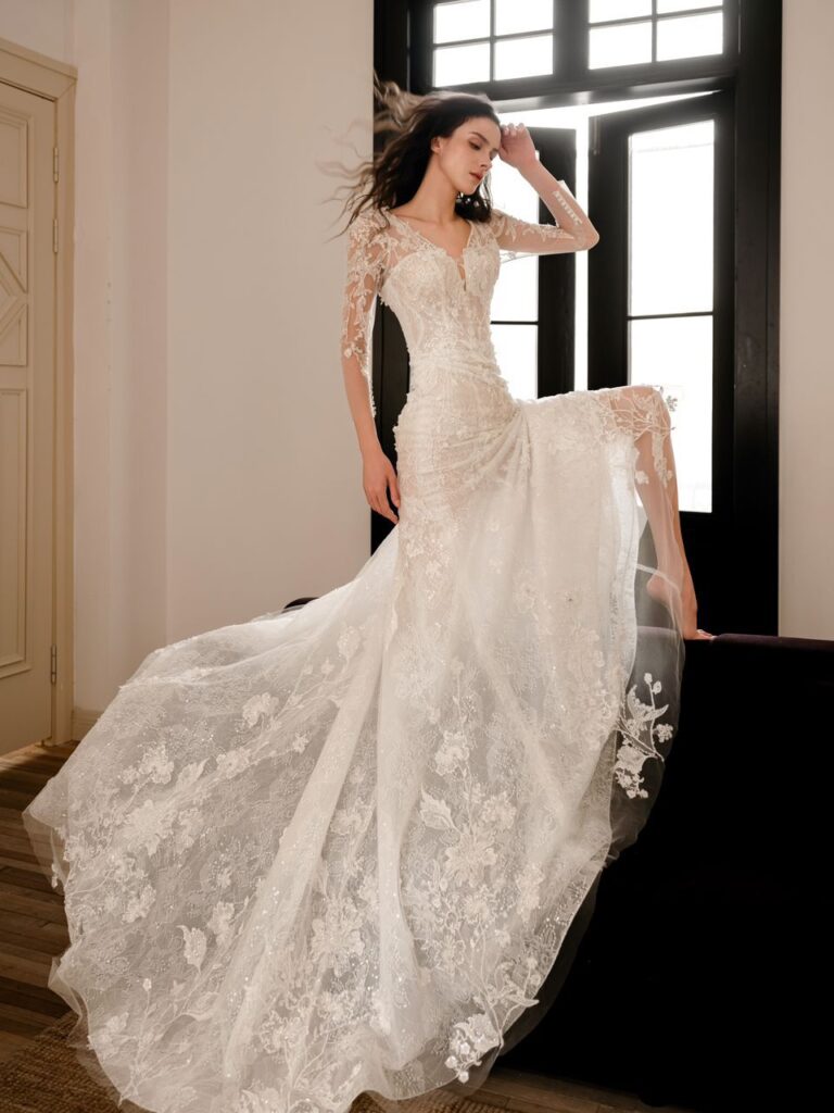 wedding dresses Sydney showroom elegant style