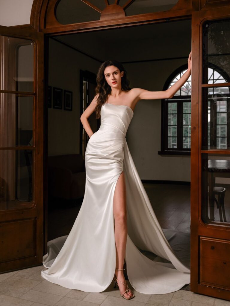 wedding dresses with long train - Sydney Australia