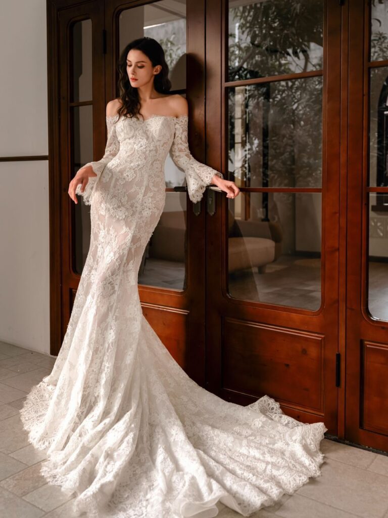 wedding dresses showroom elegant bodice - Sydney